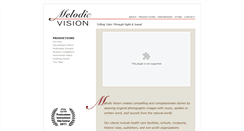 Desktop Screenshot of melodicvision.com